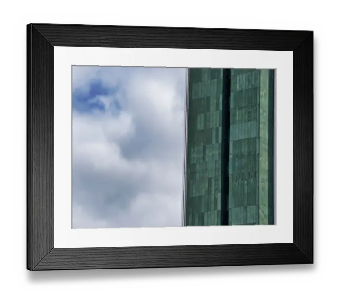 Framed Print : Green Monolith Framed Print : Green Monolith