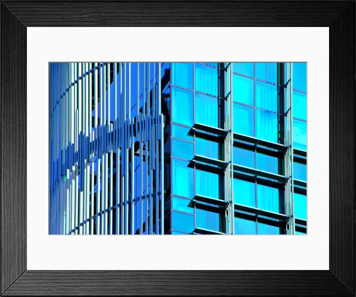 Framed Print : Glass and Steel Framed Print : Glass and Steel