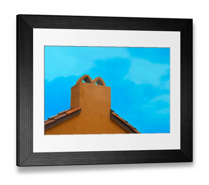 Framed Print : Terra-Cotta Skies Framed Print : Terra-Cotta Skies