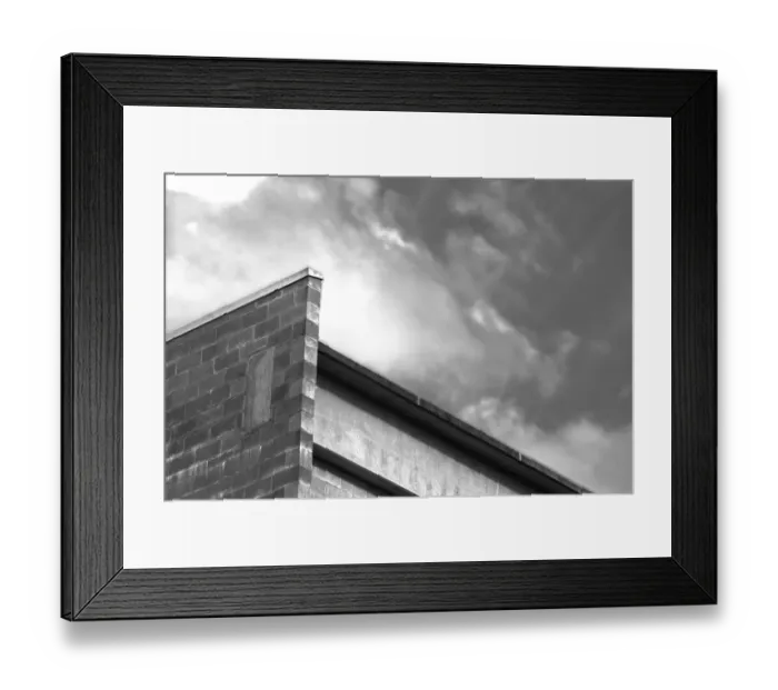 Framed Print : Concrete Skies Framed Print : Concrete Skies
