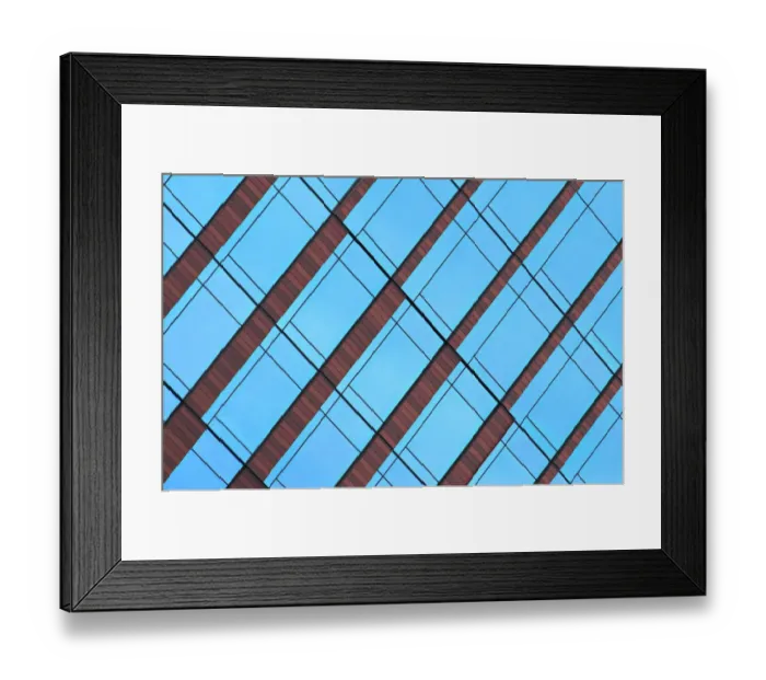 Framed Print : Blue Reflections Framed Print : Blue Reflections