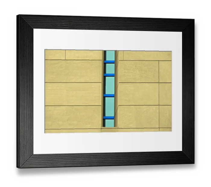 Framed Print : Split Glass Framed Print : Split Glass