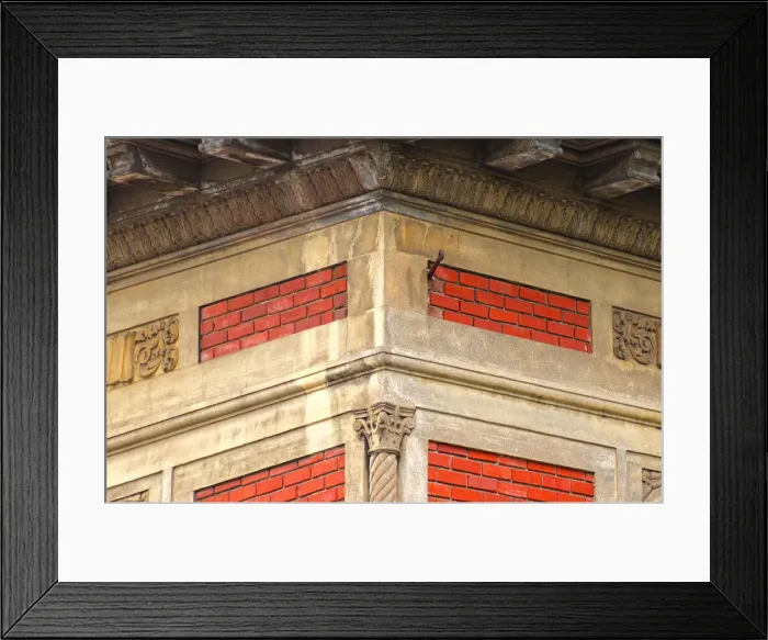 Framed Print : Upper Bricks Framed Print : Upper Bricks