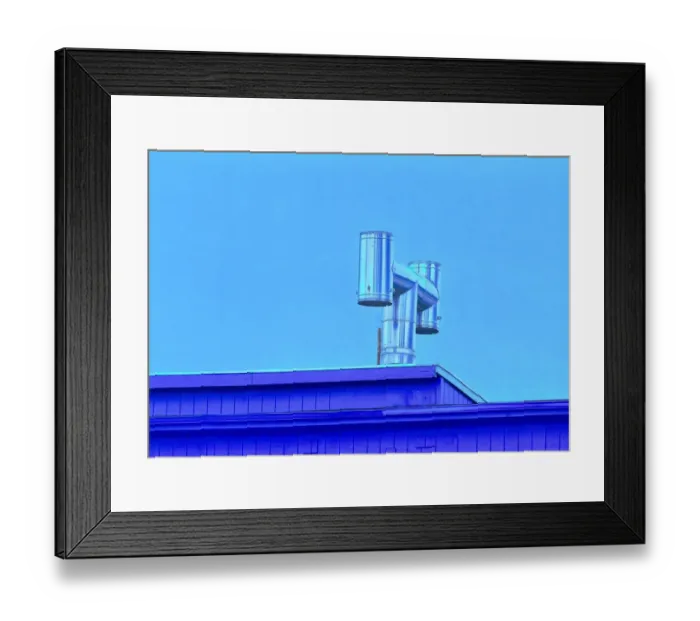 Framed Print : Steel Stack Framed Print : Steel Stack