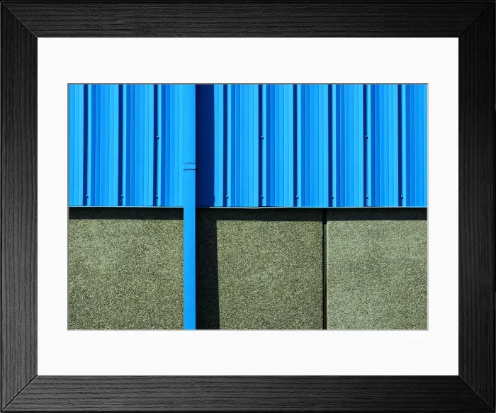 Framed Print : Shadowed Wall Framed Print : Shadowed Wall