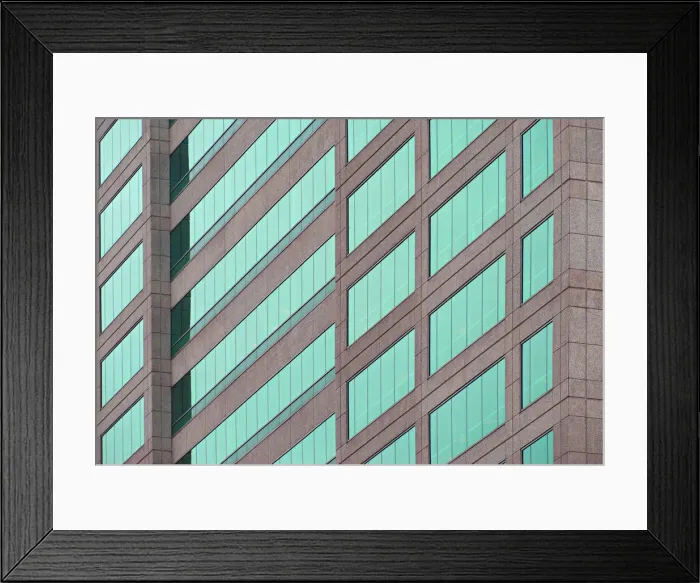 Framed Print : Corporate Green Framed Print : Corporate Green