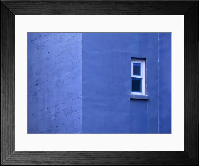 Framed Print : Purple Wall Framed Print : Purple Wall