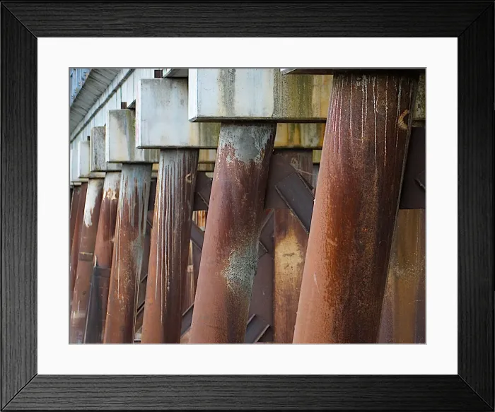 Framed Print : Rusted Under Framed Print : Rusted Under
