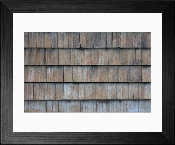 Framed Print : Old Cedar Shingles Framed Print : Old Cedar Shingles
