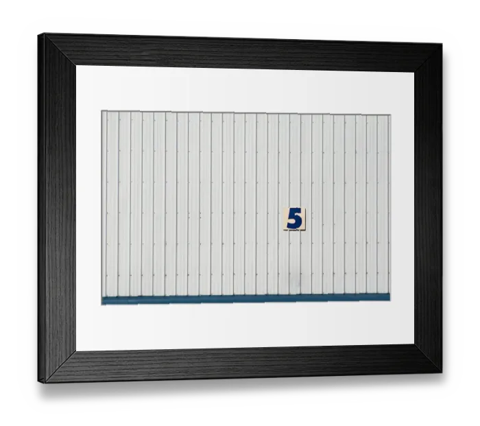 Framed Print : Number Five Framed Print : Number Five