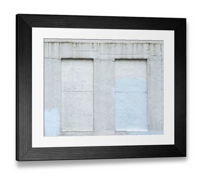 Framed Print : White Windows Framed Print : White Windows