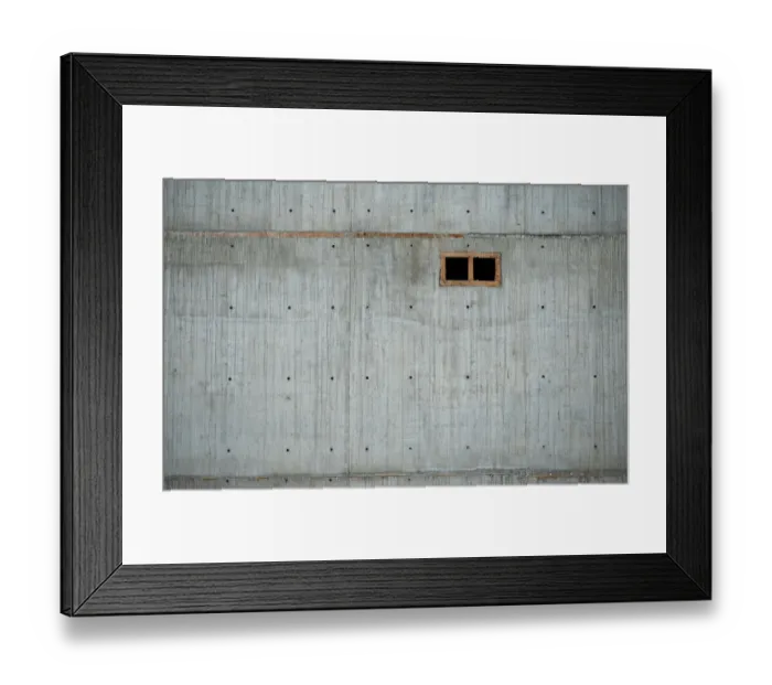 Framed Print : Cement Support Framed Print : Cement Support