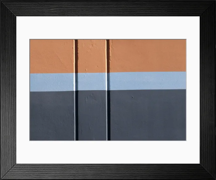 Framed Print : Colored Concrete Framed Print : Colored Concrete