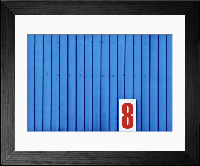 Framed Print : Number Eight Framed Print : Number Eight