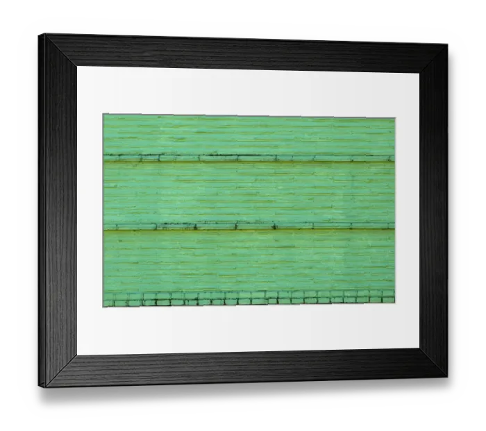 Framed Print : Bricks in Neon Framed Print : Bricks in Neon