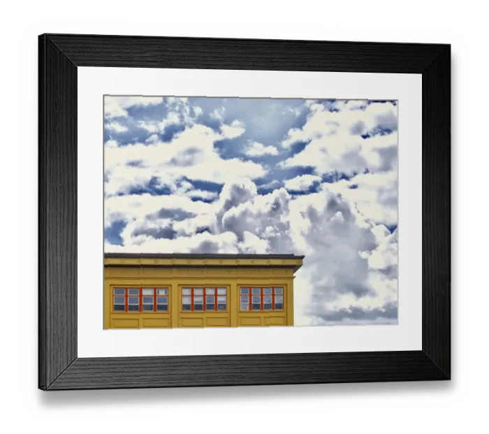Framed Print : Cloud Contrast Framed Print : Cloud Contrast
