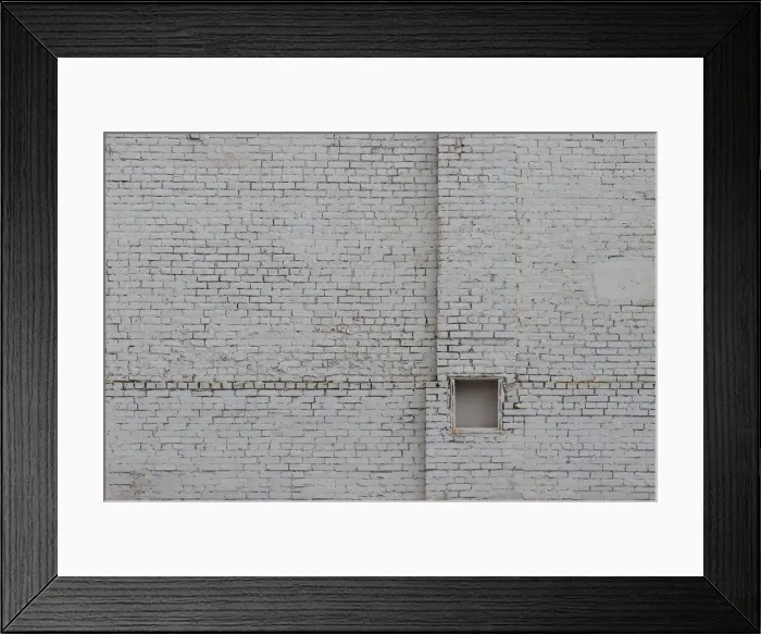 Framed Print : White Wall Framed Print : White Wall