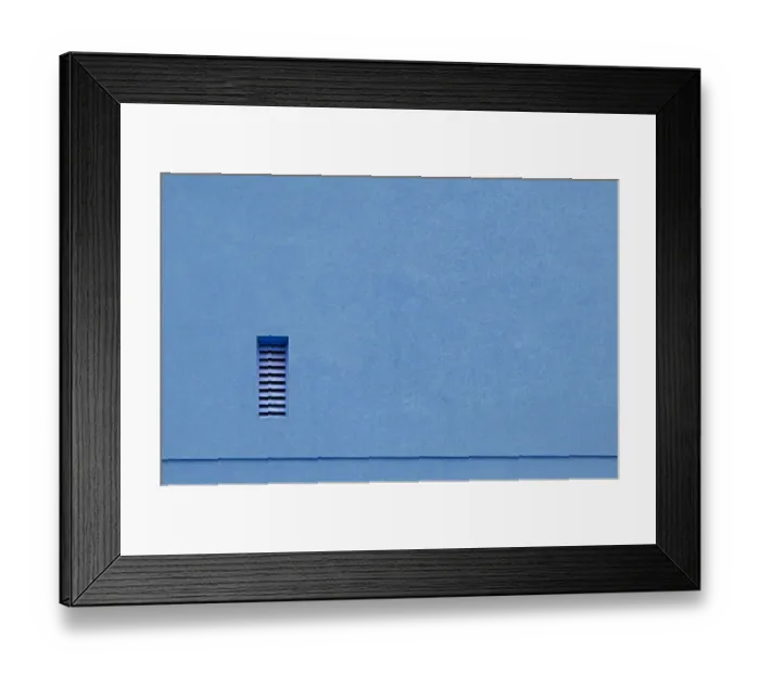 Framed Print : Blue Ventilation