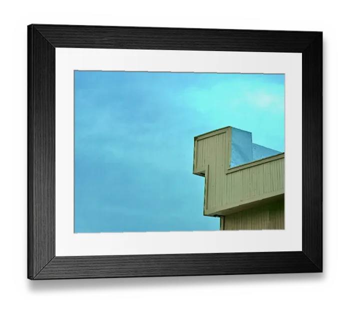 Framed Print : Wooden Geometry Framed Print : Wooden Geometry