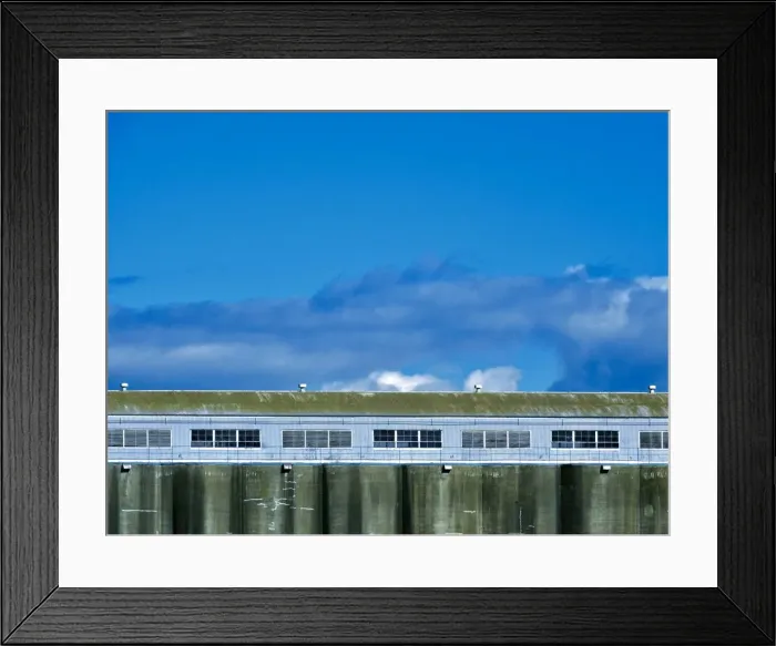 Framed Print : Cloud Silos Framed Print : Cloud Silos