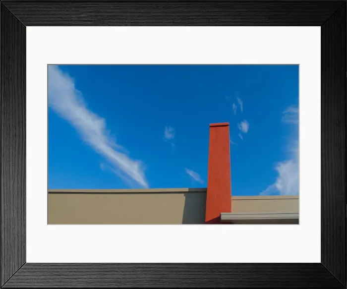 Framed Print : Architettura Rossa