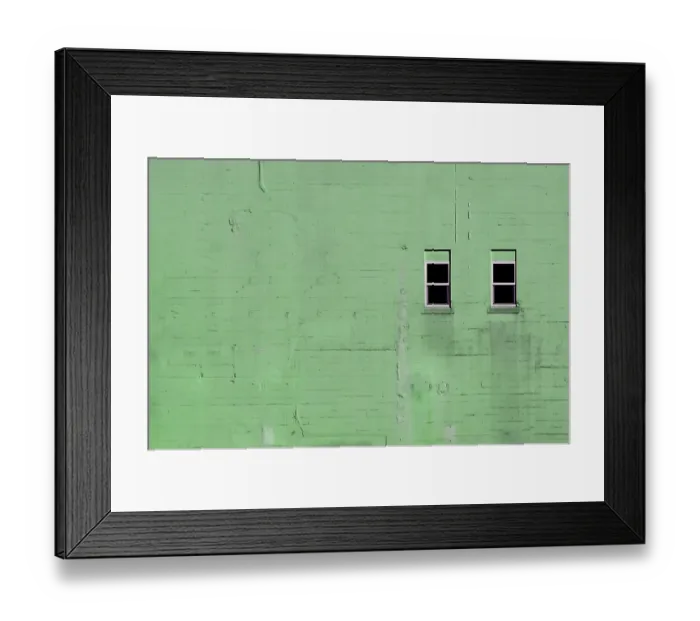 Framed Print : Green Space