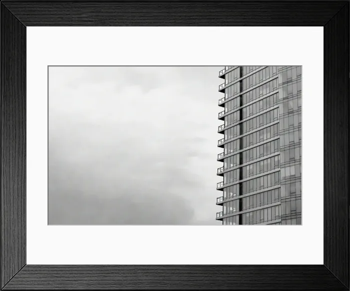 Framed Print : Storm Scraper Framed Print : Storm Scraper