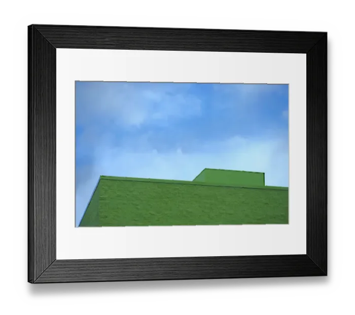 Framed Print : Green Architecture Framed Print : Green Architecture