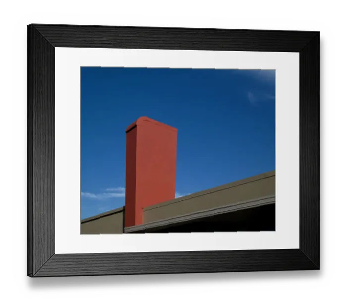 Framed Print : Red and Sky Framed Print : Red and Sky