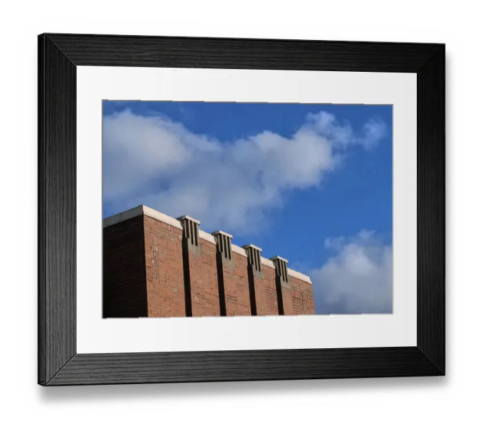 Framed Print : Brick Physics Framed Print : Brick Physics