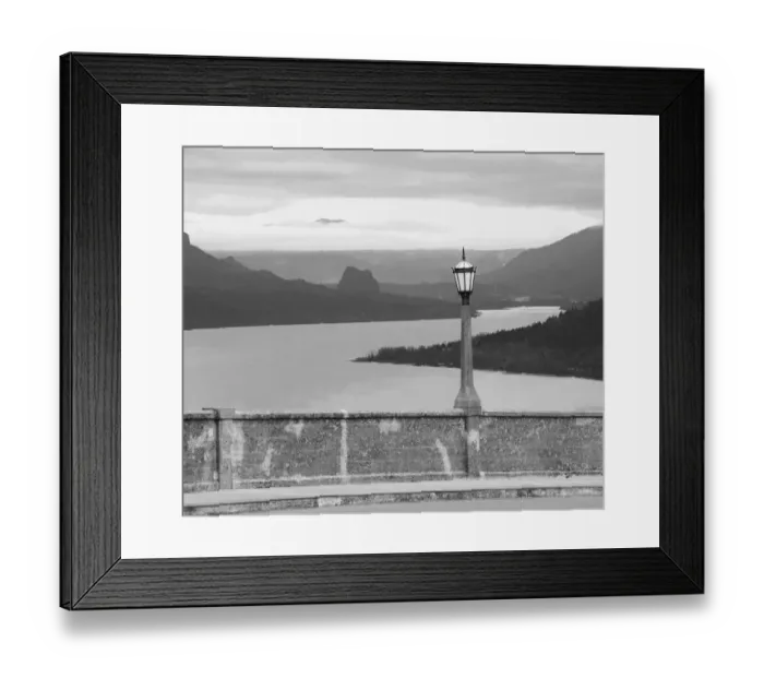 Framed Print : Columbian River Light Framed Print : Columbian River Light