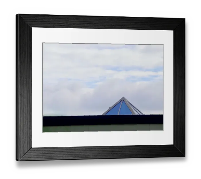 Framed Print : Blue On Top Framed Print : Blue On Top