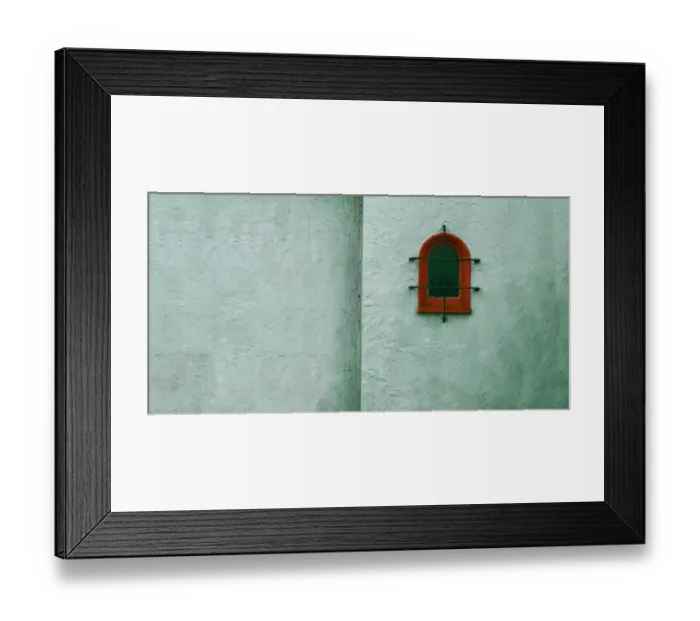Framed Print : Red Window Framed Print : Red Window