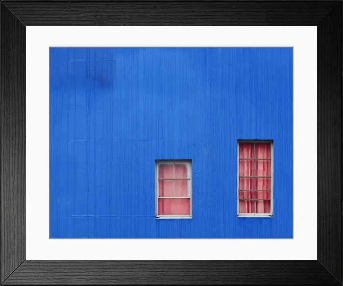 Framed Print : Pink Curtains Framed Print : Pink Curtains
