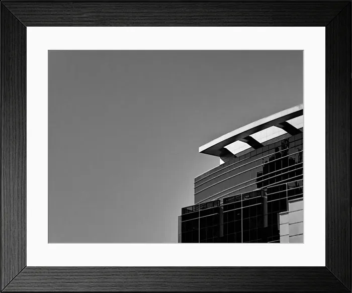Framed Print : Black Glass Ceilings Framed Print : Black Glass Ceilings