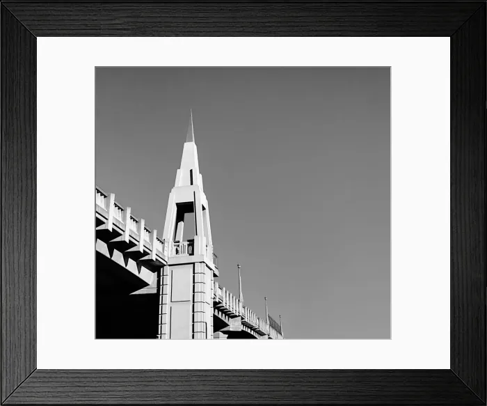 Framed Print : Road Steeple