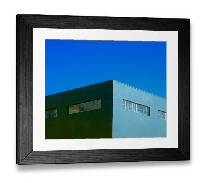 Framed Print : Green Shadow