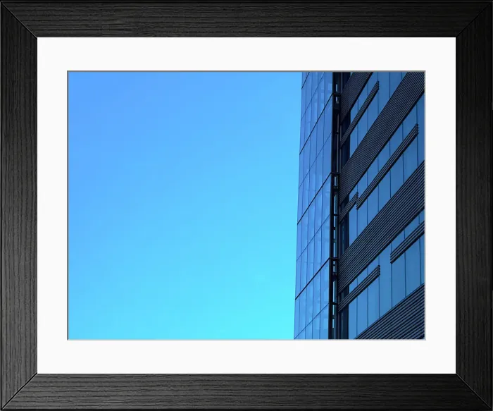 Framed Print : Upward Glass Framed Print : Upward Glass