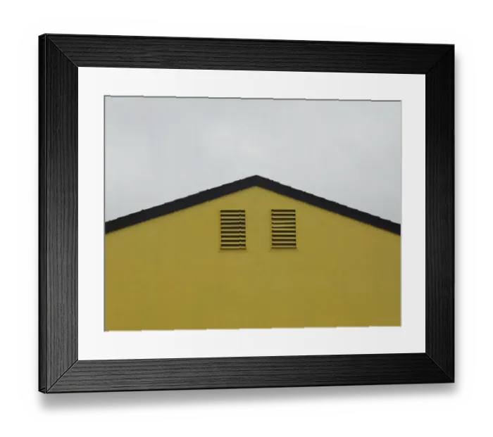 Framed Print : Yellow Store Framed Print : Yellow Store
