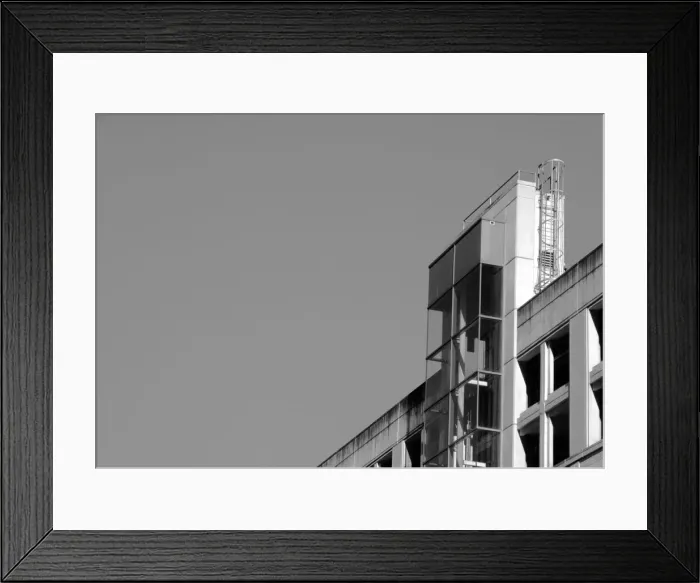 Framed Print : Portland Parking Garage Framed Print : Portland Parking Garage