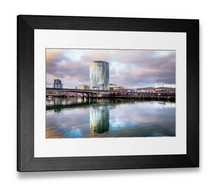 Framed Print : Belfast Waterfront Framed Print : Belfast Waterfront