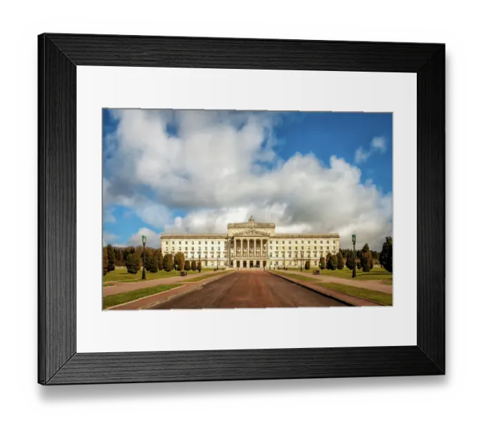 Framed Print : Stormont Buildings Belfast Framed Print : Stormont Buildings Belfast