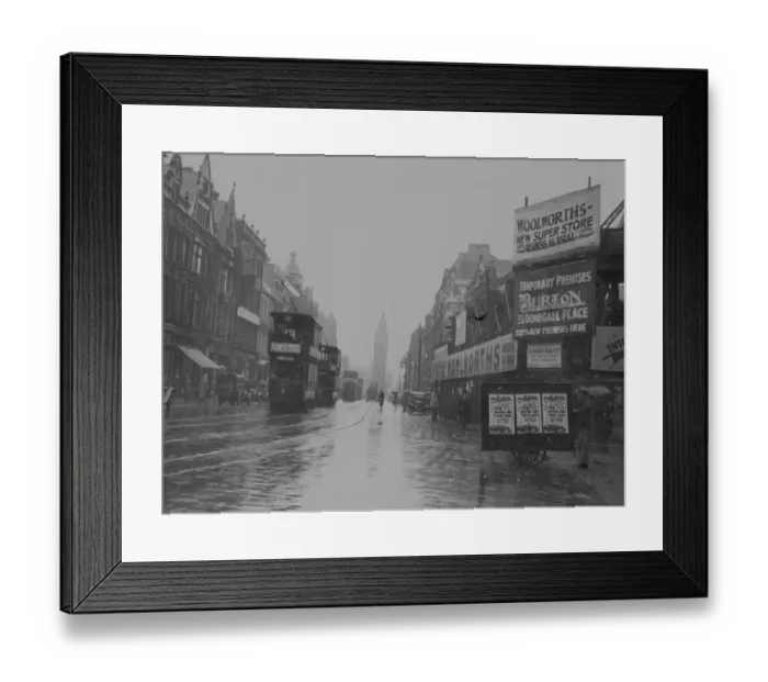 Framed Print : High Street Framed Print : High Street