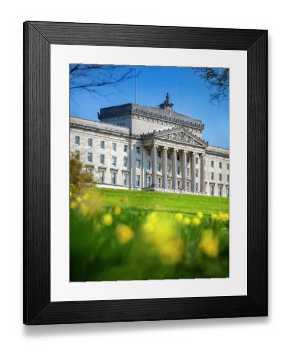 Framed Print : Stormont Grounds in Spring, Belfast, Northern Ireland