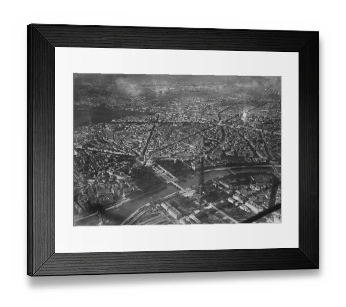 Framed Print : Paris From The Air Framed Print : Paris From The Air