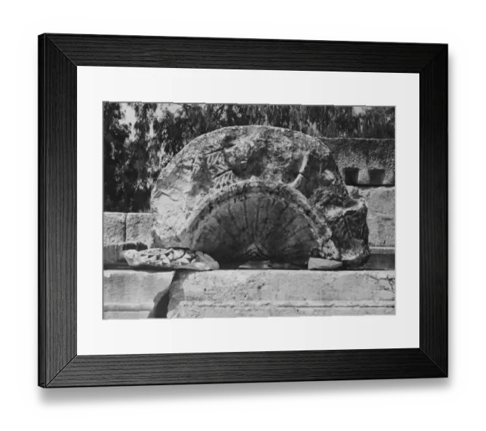 Framed Print : Capernaum Arch Framed Print : Capernaum Arch