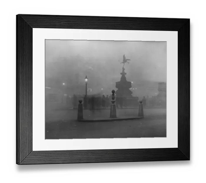 Framed Print : Piccadilly Fog Framed Print : Piccadilly Fog