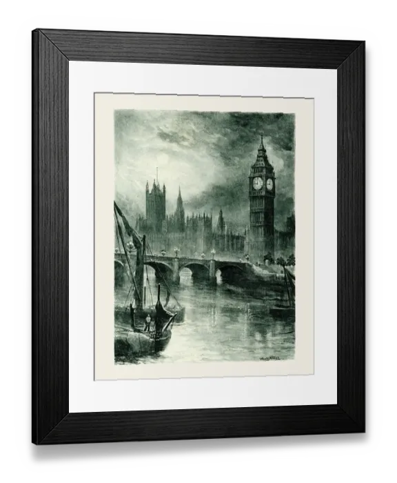 Framed Print : Houses of Parliament Framed Print : Houses of Parliament