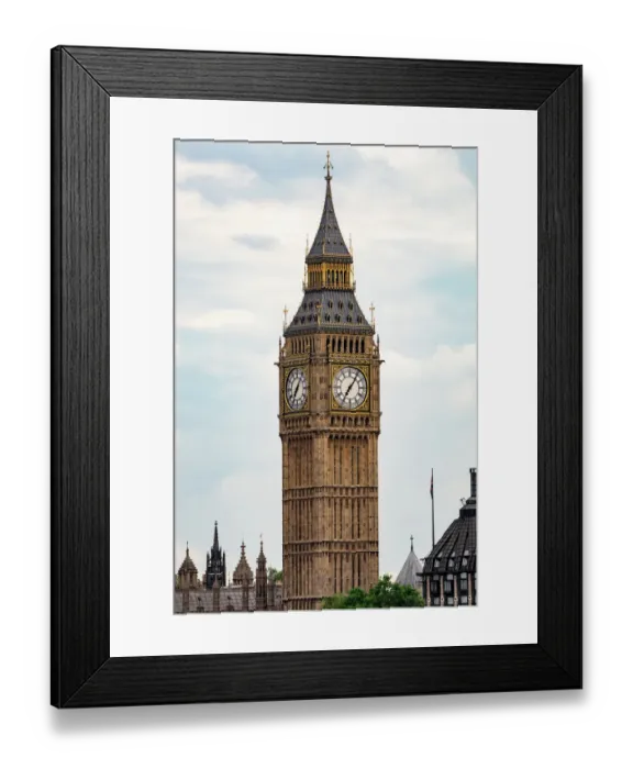 Framed Print : Big Ben London great landmark, the sharpness of the image shows its beautiful details Framed Print : Big Ben London great landmark, the sharpness of the image shows its beautiful details