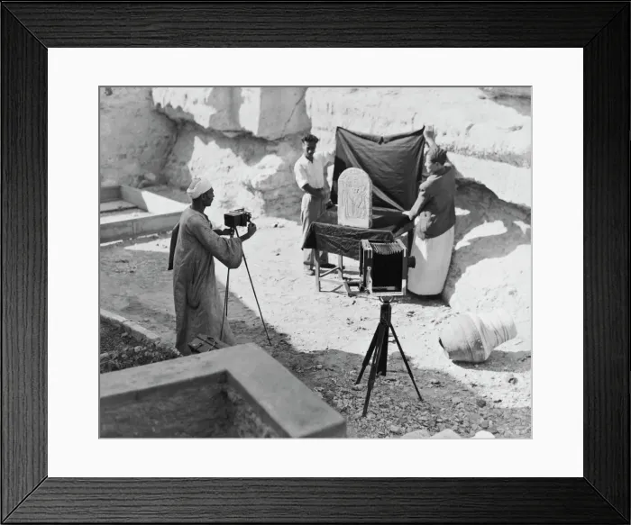 Framed Print : Photographing Stele